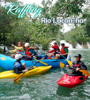 Rafting selva Lacandona
